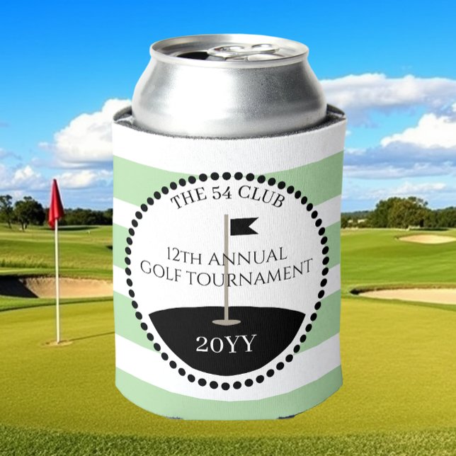 Golf  Club Logo Name Can Cooler (Creator Uploaded)