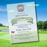 Golf Club Men's League Tournament Logo 