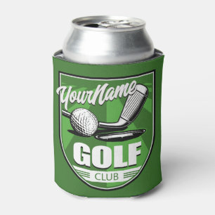 Golf Club NAME Pro Golfer Player Personalised Can Cooler