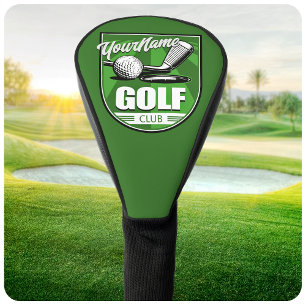 Golf Club NAME Pro Golfer Player Personalised Head Cover