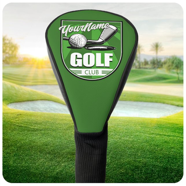 Golf Club NAME Pro Golfer Player Personalised   Head Cover (Creator Uploaded)