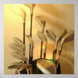 Golf Club Poster Print