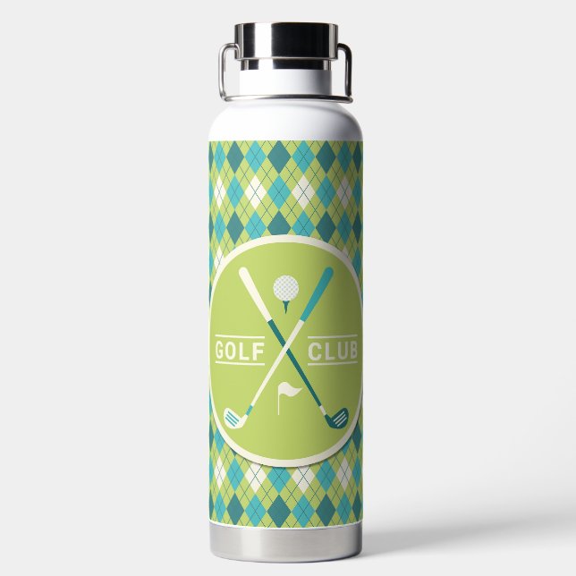 Golf Club Water Bottle (Back)