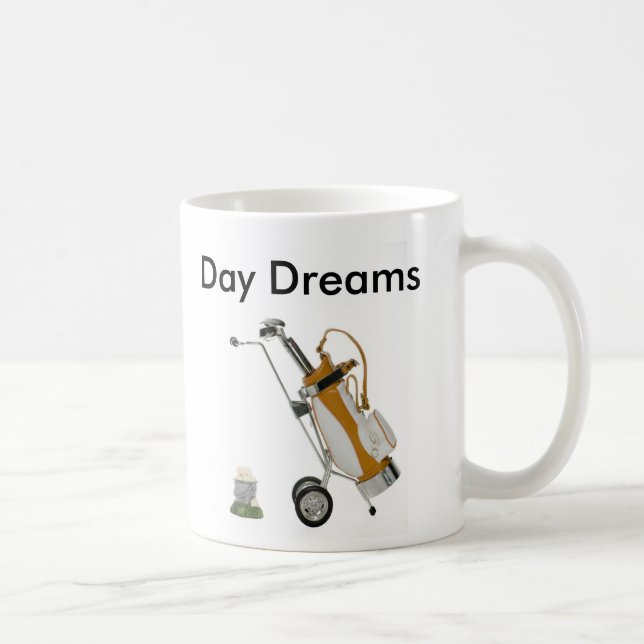 Golf Clubs and Balls Coffee Mug (Right)