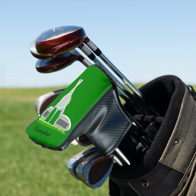 Golf Clubs Design Head Cover (In Situ)