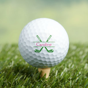 Golf Clubs Personalised Balls