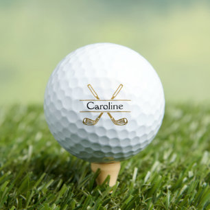Golf Clubs Personalised Golf Balls
