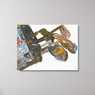Golf Clubs - Wrapped Canvas Art Print