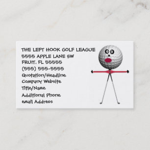 Golf Coach Business Card