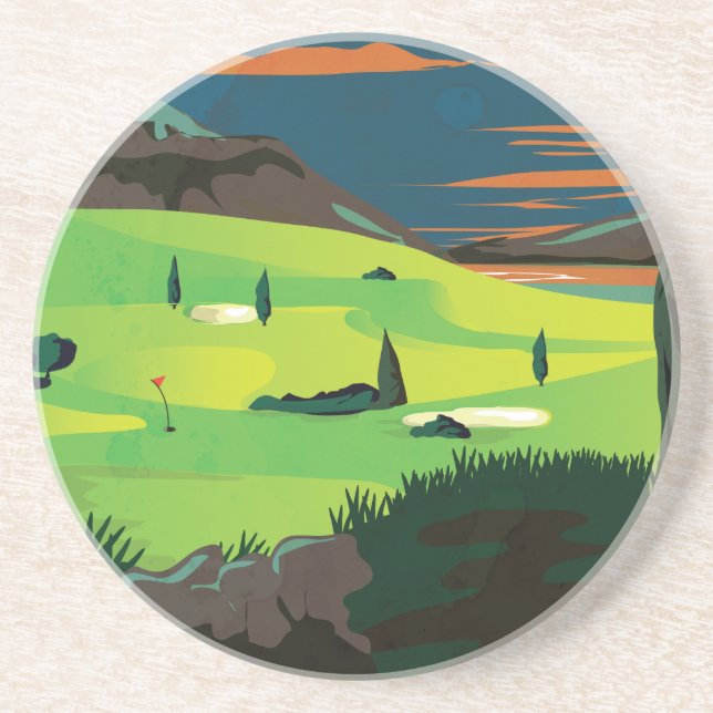 Golf Coaster (Front)