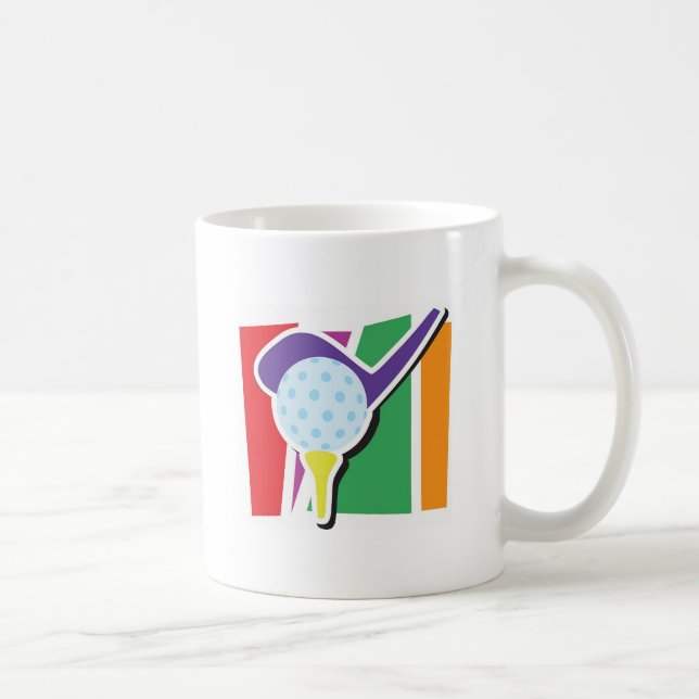 Golf  coffee mug (Right)