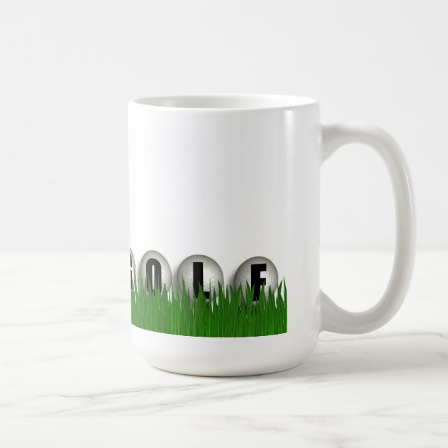 Golf Coffee Mug (Right)