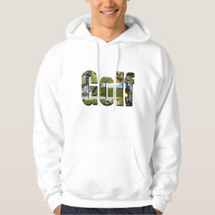 Golf Composition Picture Logo, Hoodie