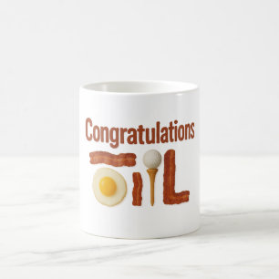 Golf Congratulations Breakfast themed for Golfer Coffee Mug