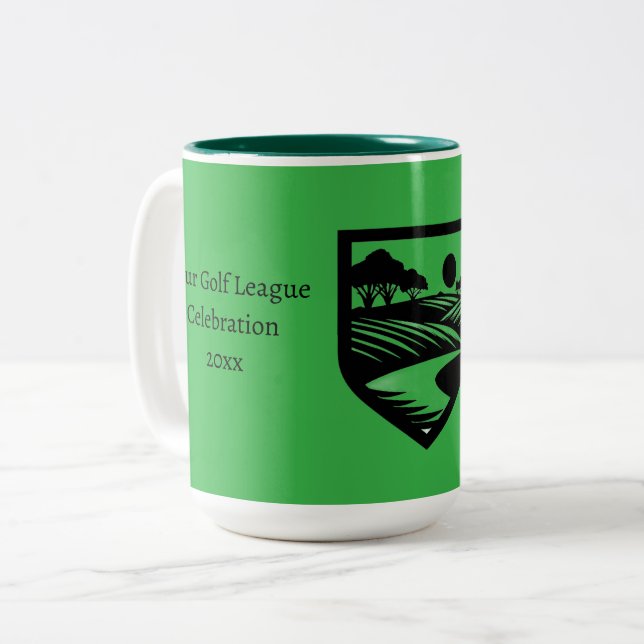 Golf Country Club Customised Logo Mug (Front Left)