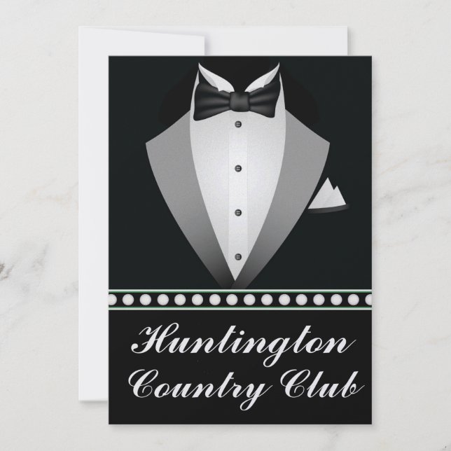 Golf Country Club Event - SRF Invitation (Front)