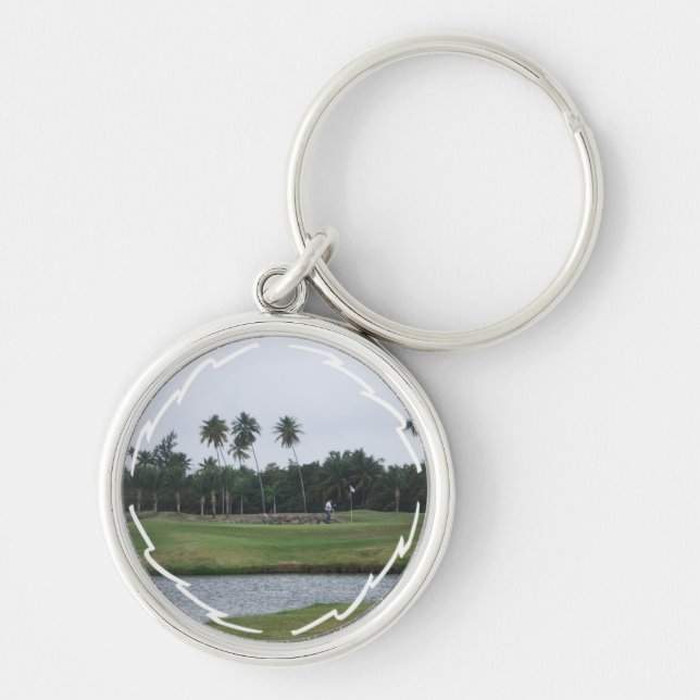 Golf Country Club Keychain (Front)