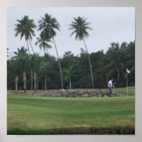 Golf Country Club Poster