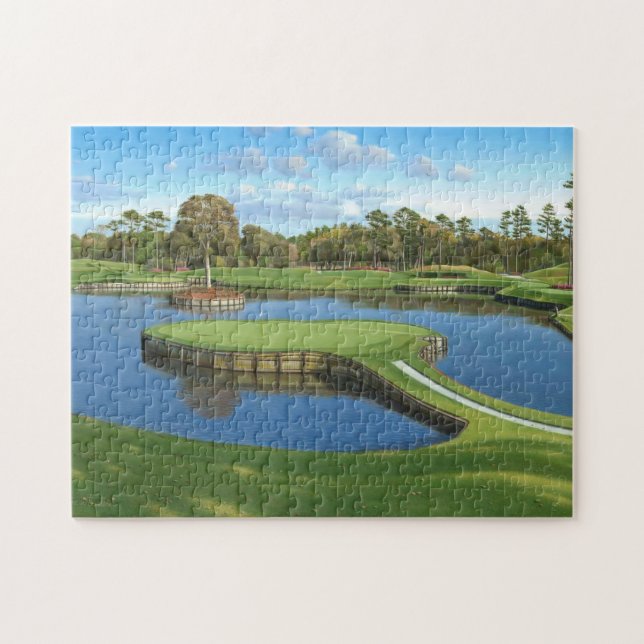 Golf Course Background Jigsaw Puzzle (Horizontal)