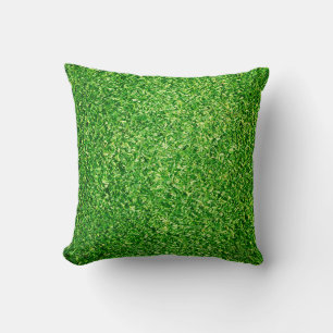 Golf Course Green grass background Cushion