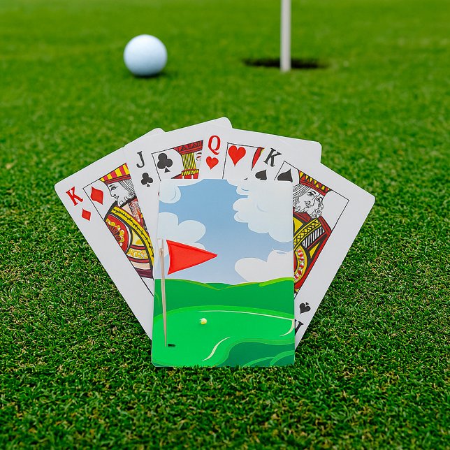 Golf Course Green Playing Cards (Creator Uploaded)