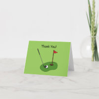 Golf Course Hole with Flag Personalise