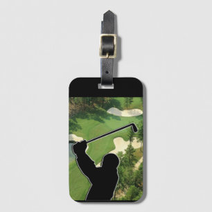 Golf Course Luggage Tag