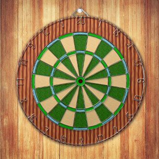 Golf Course Theme Dartboard