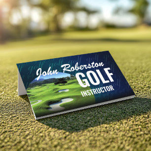 Golf Courses Business Card