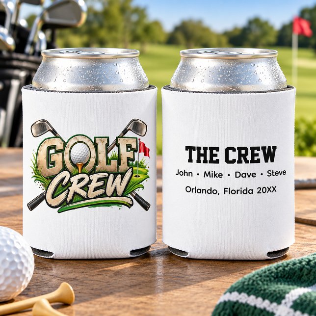 Golf Crew Can Cooler Custom Golf Outing (Golf crew can cooler)