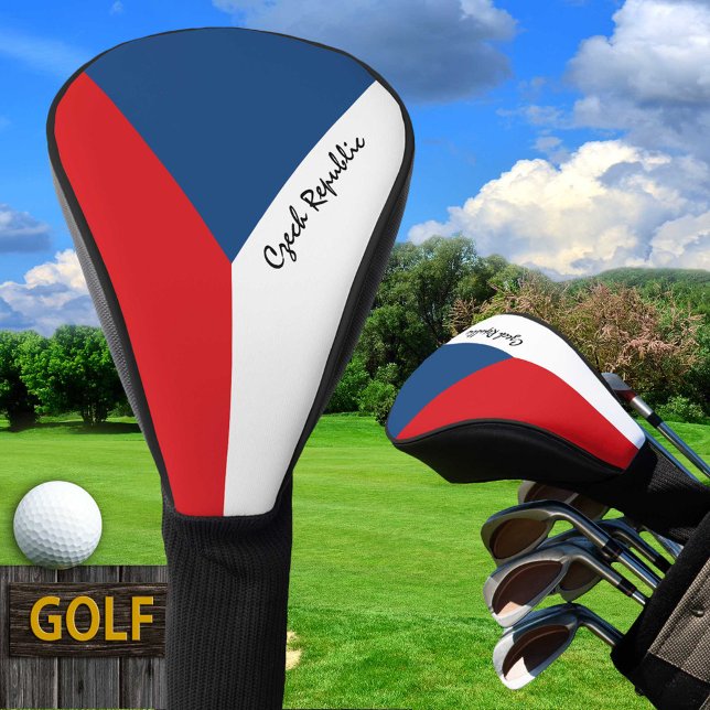 Golf Czech Republic & Flag /CZ Golf Clubs Covers (Creator Uploaded)