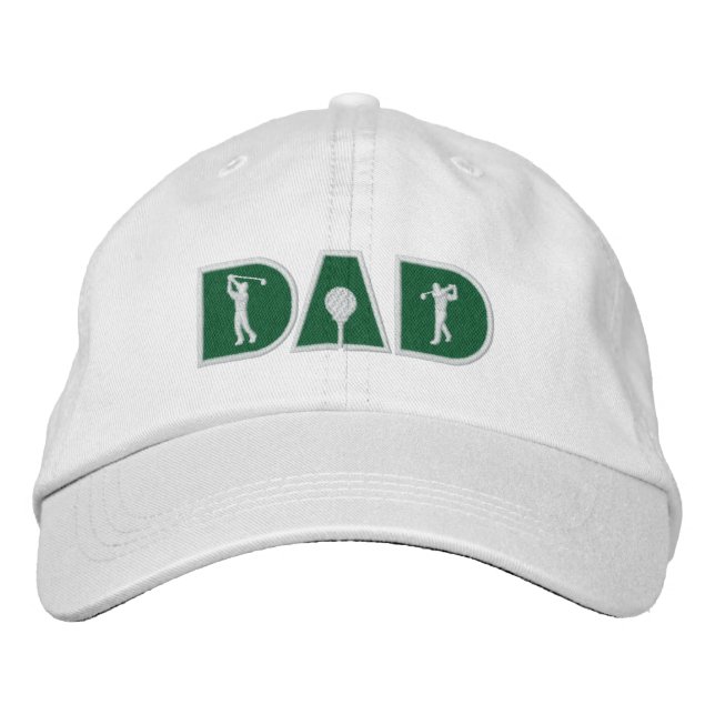 Golf Dad Embroidered Hat (Front)