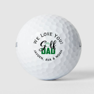 Golf Dad Green Balls
