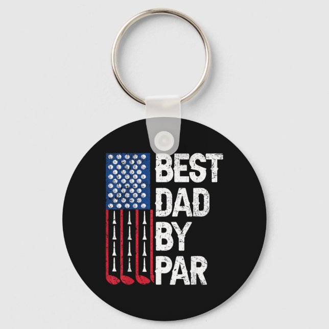 Golf Dad Key Ring (Front)