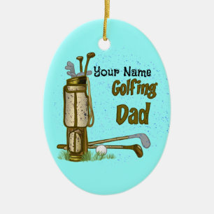  Golf Dad   ornament
