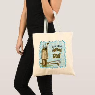 Golf Dad Tote Bag