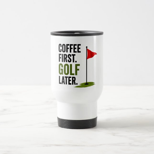 Golf daily coffee  travel mug (Center)