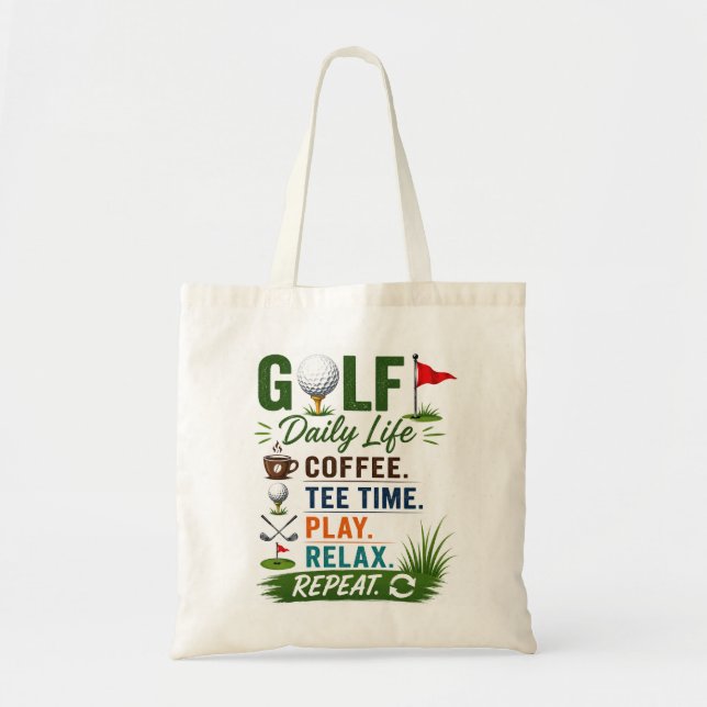 Golf Daily Forecast  Tote Bag (Front)