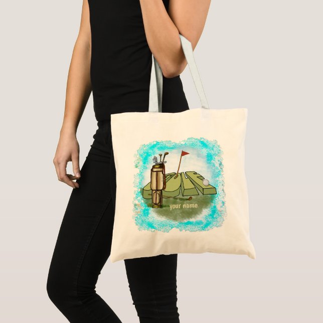 Golf Day  tote bag  (Front (Product))