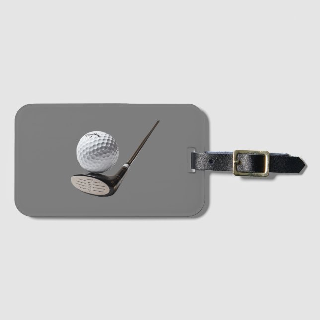 Golf Design  Luggage Tag (Front Horizontal)