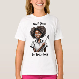 Golf Diva In Training - Junior Golf T-Shirt