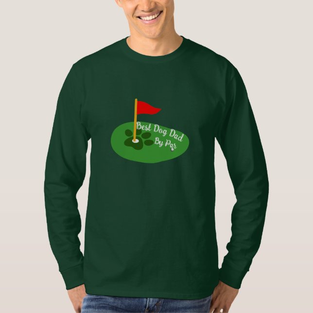 Golf Dog Lover Shirt - Unleash Your Swing Tee (Front)