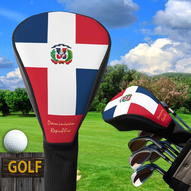 Golf Dominican Republic & Flag /Golf Clubs Covers (Creator Uploaded)