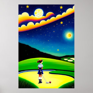 Golf Dreams - Canvas Art Print