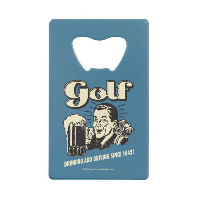 Golf: Drinking & Driving Since 1642 (Front)