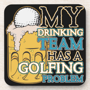 Golf Drinking Team Coaster