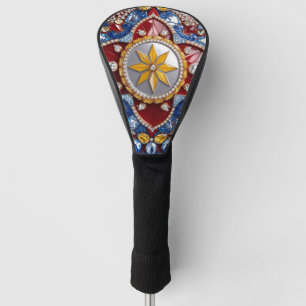 Golf Driver Cover with Colombian Colours