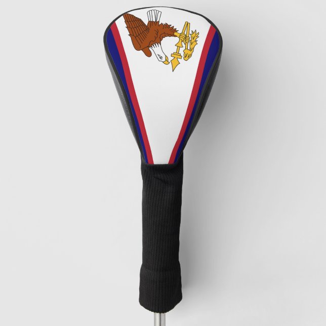 Golf Driver Cover with Flag of American Samoa (Front)