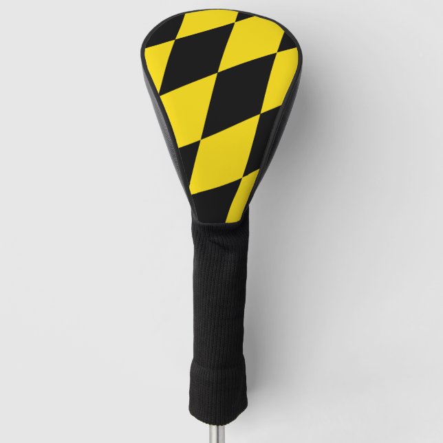 Golf Driver Cover with Flag of Munich (Front)