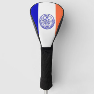 Golf Driver Cover with Flag of New York City, USA